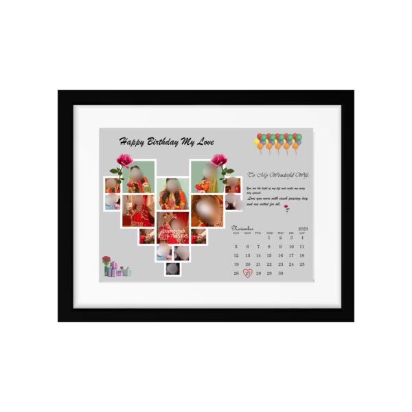 Happy Birthday My Love | Wall Hanging Customized Frame by trendyhac