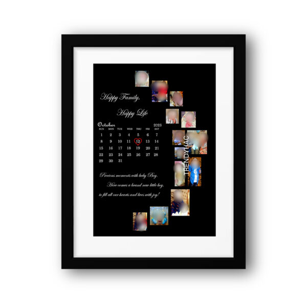 Customized Happy Family Photo Frame | Photo Collage | Wall Hanging Happy Family Frame | Customized Photo Frame - Trendyhac
