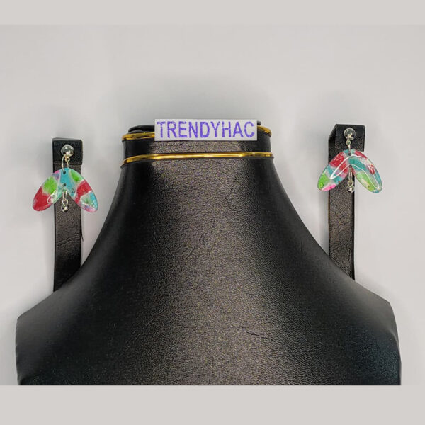 Artistic Earring Studs | Resin and Clay Jewellery | Trendyhac