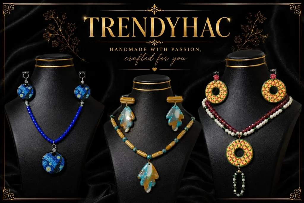 Crafted personalized gifts for her with handmade jewelry