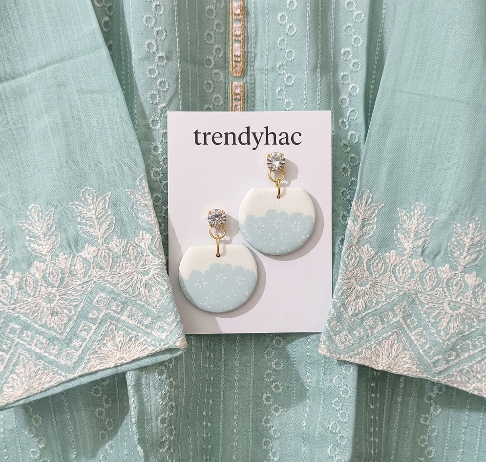 outfit matching earrings by trendyhac