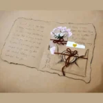 A Vintage Love Letter is Crafted with authentic burnt edges and premium paper for a genuinely historic, romantic feel.