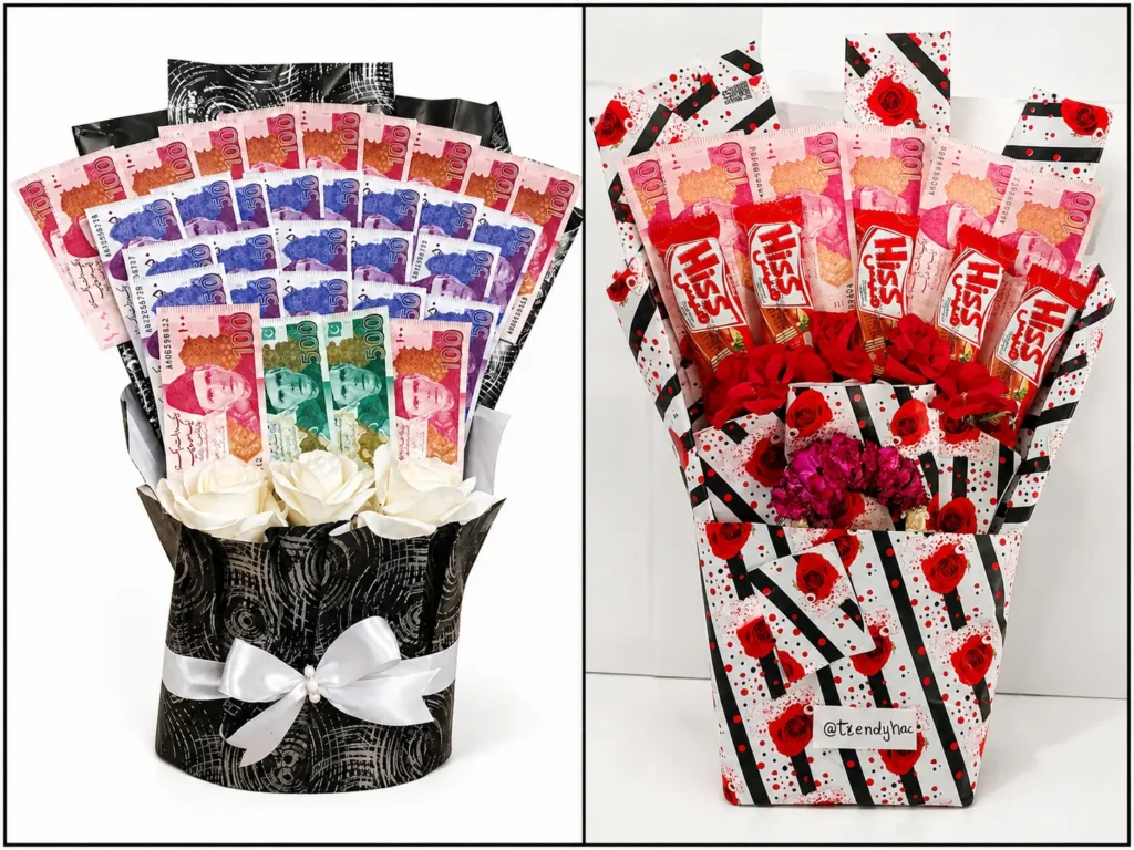 money bouquet gift Pakistan
