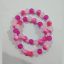 Hot Pink Beaded Bracelet | Handmade Resin Jewelry – TrendyHac